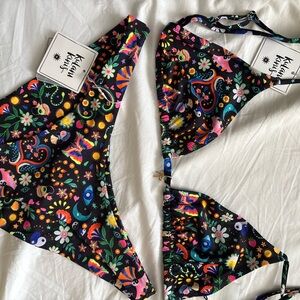 Kulani Kinis Patterned Bikini Set